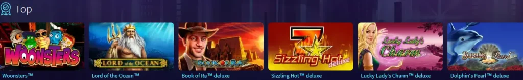 Sélection de machines à sous – thèmes variés, jackpots et nouvelles sorties