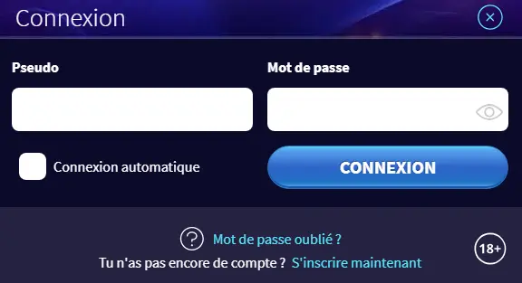 Connexion membre – accès sécurisé au compte avec identifiants et option 2FA
